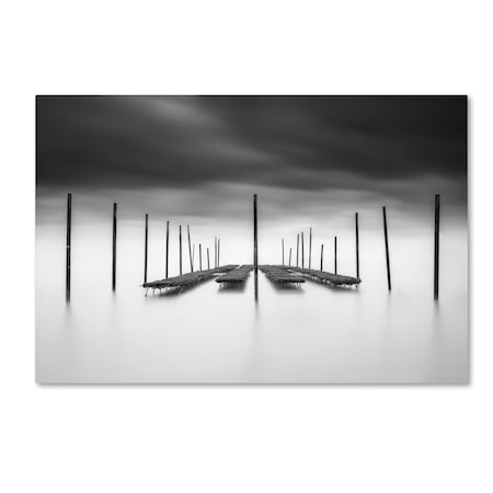 Christophe Staelens 'The Oyster Bar' Canvas Art,16x24